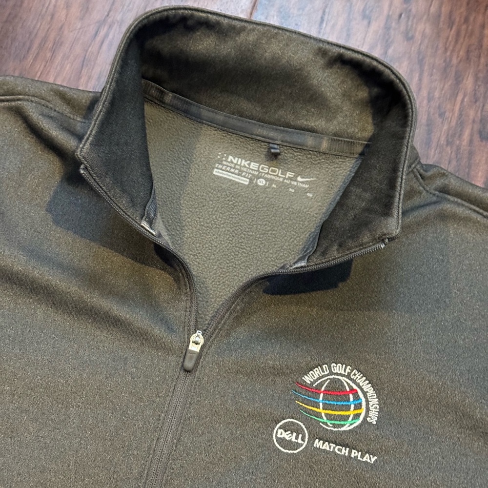 Women’s Nike Golf 1/4 Zip Jacket - Dell Match Play Championship Grey XL
